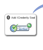 Add iCrederity’s plug-and-play seal to your website for easy & effective employee screening.